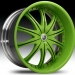 Lexani CS2 (Green, Chrome)