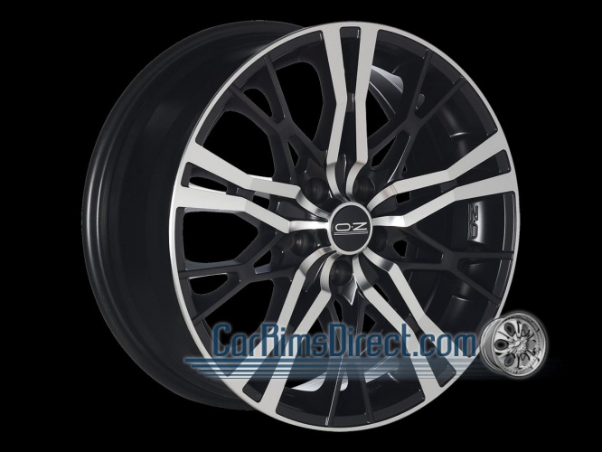 OZ X Line Wheels FORCE (Black, Machined)